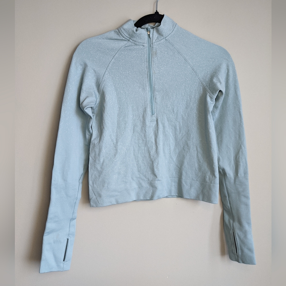 Lululemon Rest Less Cropped Half Zip